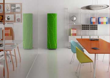 TOTO meuble design avec tiroir réfrigéré dans un bureau